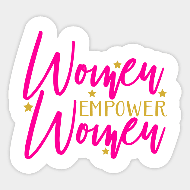 Women empower Women Sticker by Coral Graphics